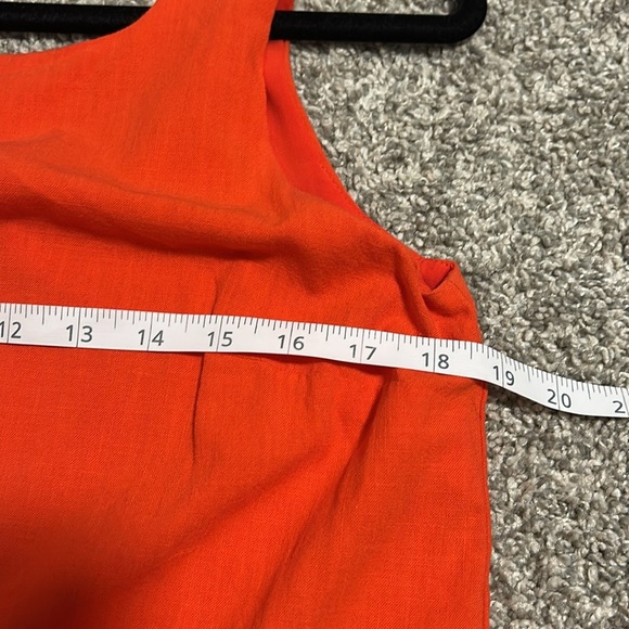 Kate Spade Bright Orange red Dress - Picture 4 of 5